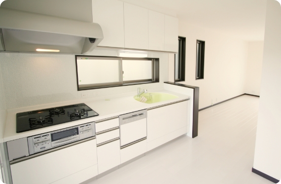 壁付けキッチン