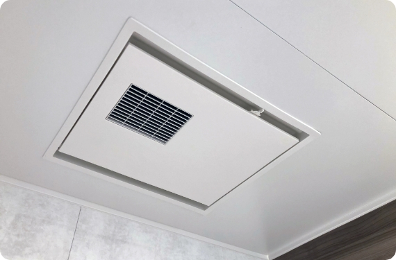 浴室暖房乾燥機の設置