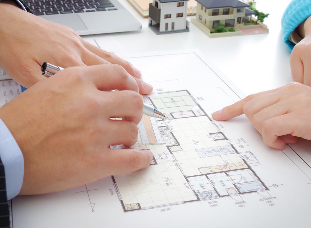 図面共有による完成イメージ保証